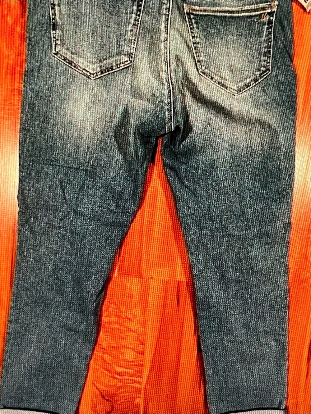 Mavi Women’s Boyfriend Jeans - Distressed Blue - Picture 3 of 7